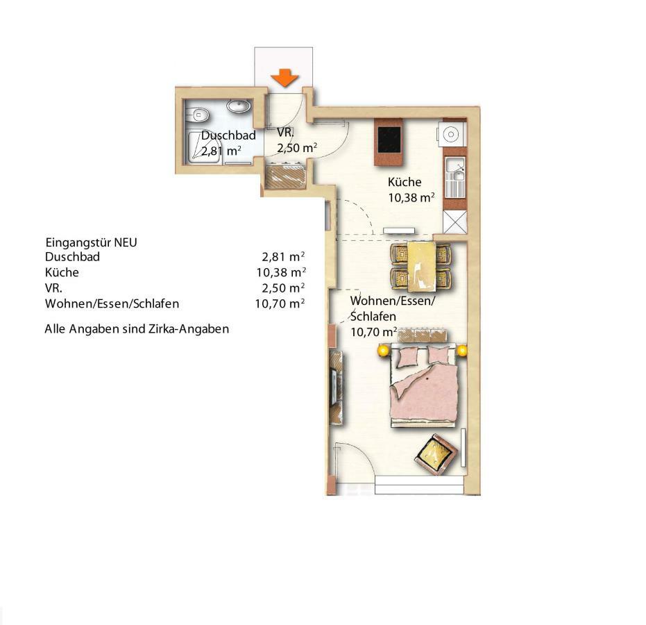 Citycenter Bad Ischl - Studio Apartments Traunkai Eksteriør billede